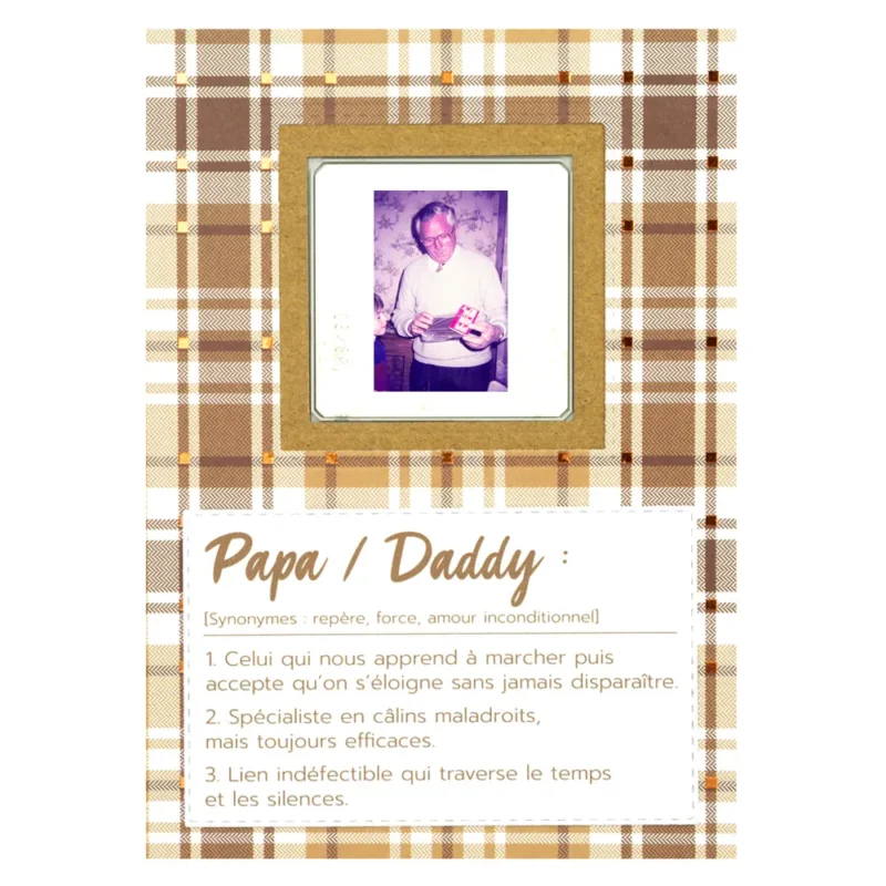 jolie carte anniversaire papa ouverture cadeau