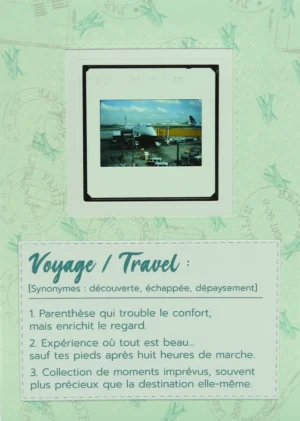 Carte postale voyage - Embarquement immédiat