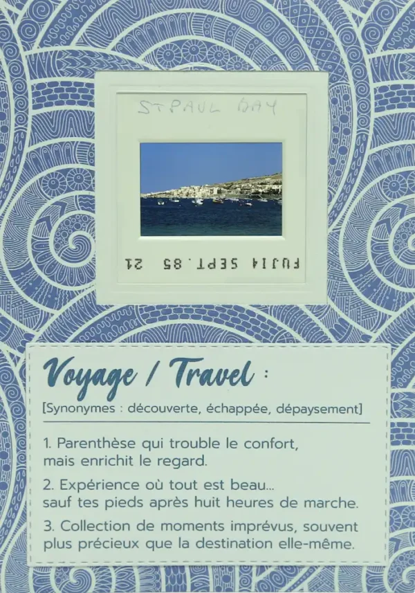 Carte postale voyage - Douceur de la côte