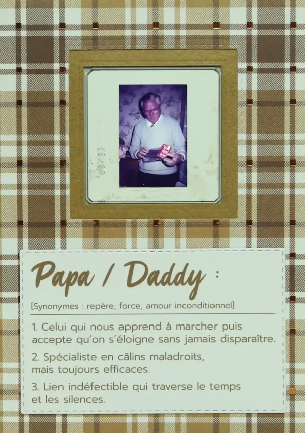 Carte Papa - Cadeau
