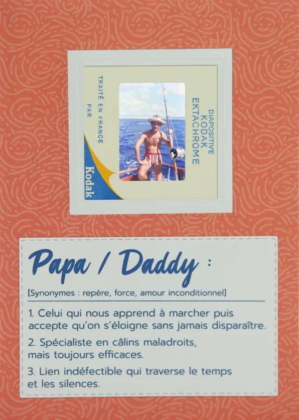 Carte originale pour les papas pêcheur