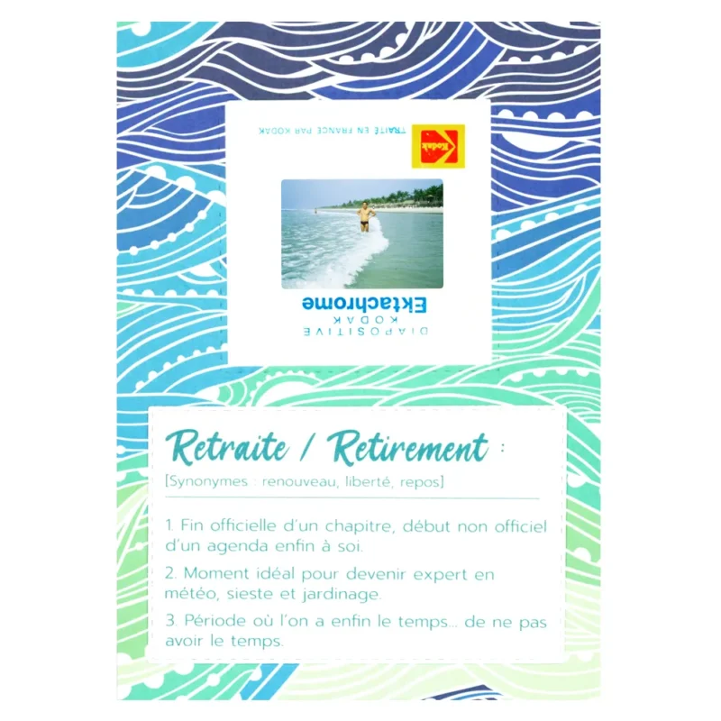 carte pour une retraite les pieds dans l'eau