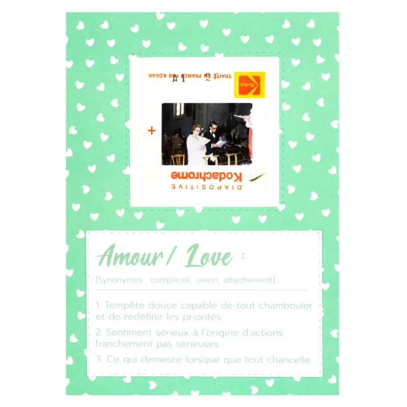 carte de voeux mariage original