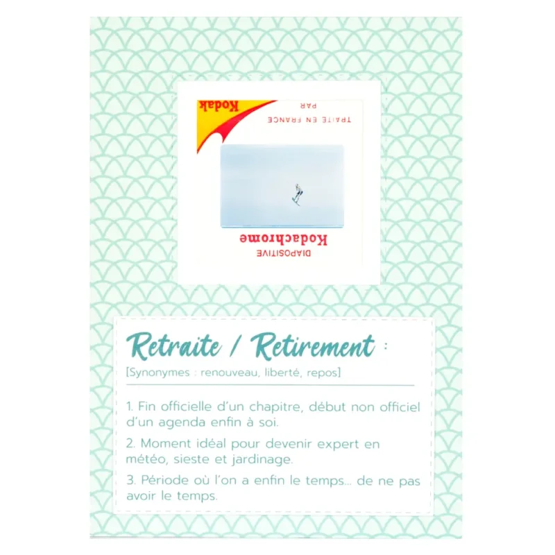 carte départ retraite originale saut ski nautique