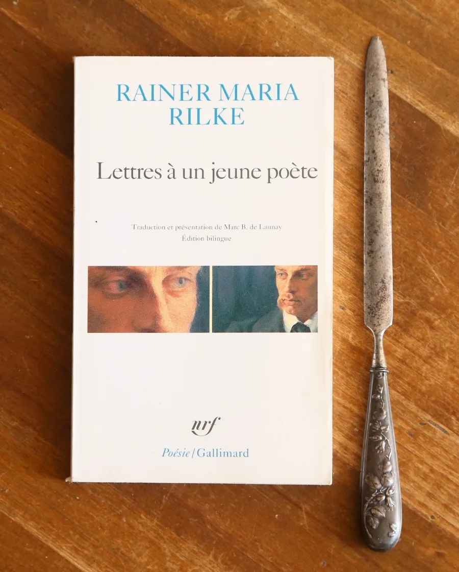 couverture livre Lettres à un jeune poète Rainer maria Rilke