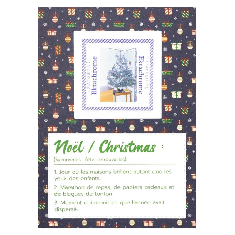 carte noël originale sapin