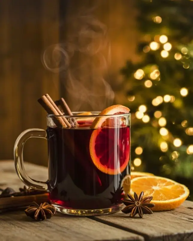cadeau d'invité infusion de noël