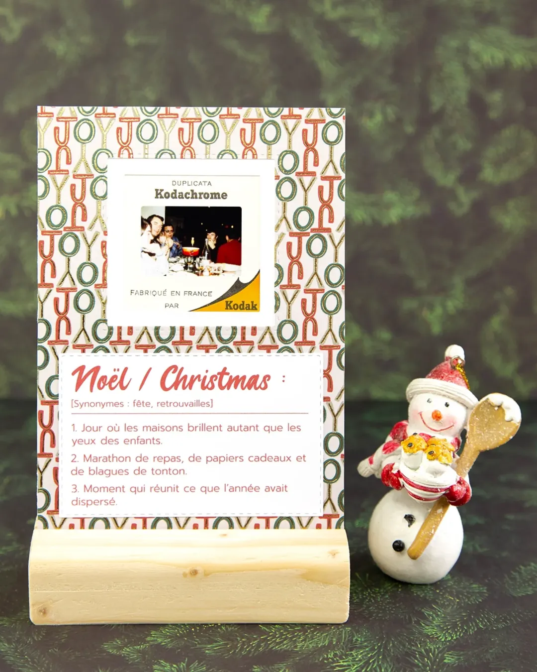 cadeau d'invités carte slide up